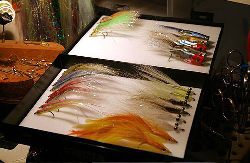 Saltwater Flies Collection for Fly Fishing Montauk