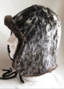seal and sea otter lined hat