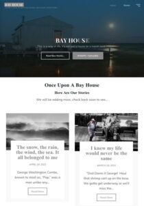 bayhouse site and stories