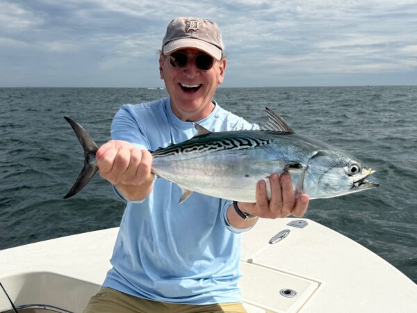 fly fishing for Albie in Montauk