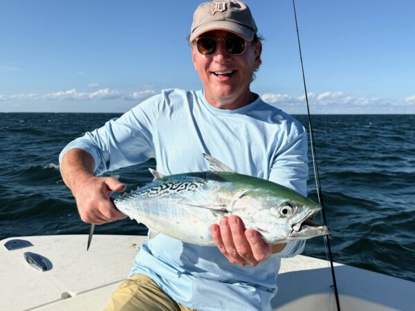 fly fishing for Albie in Montauk